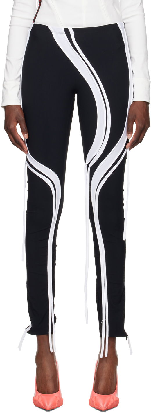 Leggingsit Ottolinger Ottolinger Strappy Leggings Musta | 501201