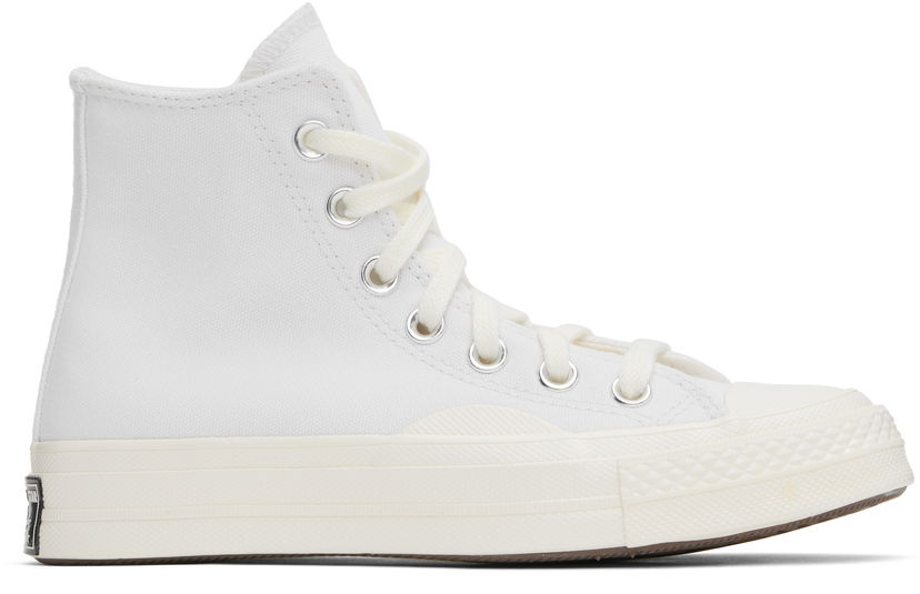 Vaatteet Converse Chuck 70 Textured High Top Valkoinen | A10563C