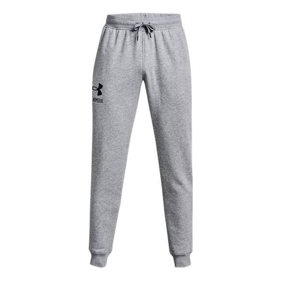 Verryttelyhousut Under Armour Rival Graphic Fleece Pants Harmaa | 1373411-035