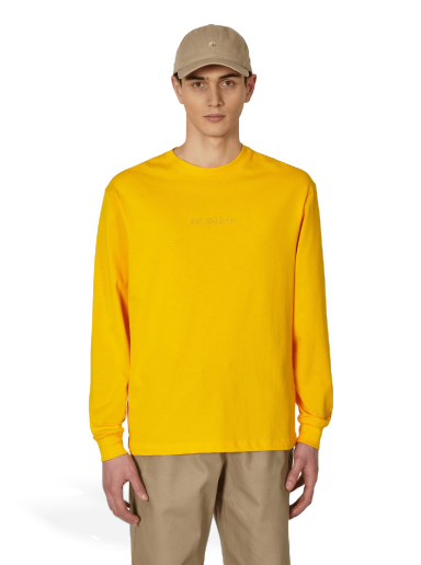 T-paita Jordan Wordmark Longsleeve T-Shirt Keltainen | FJ0702-739