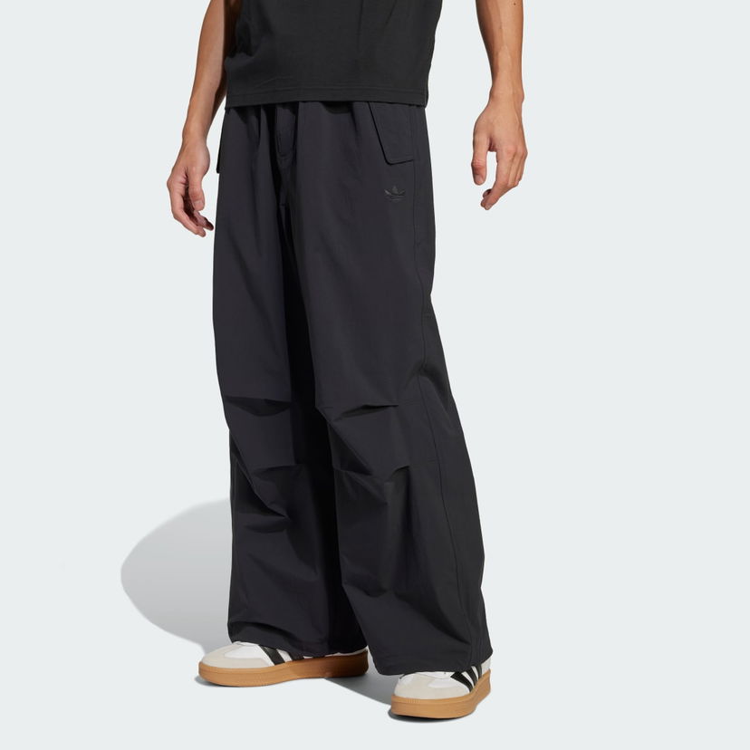 Cargo housut adidas Performance Premium Essentials Utility Parachute Pants Musta | JD2111