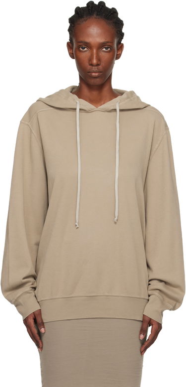 Huppari Rick Owens Concordians Oversized Hoodie Beige | DS02E7241 JDBP, 0