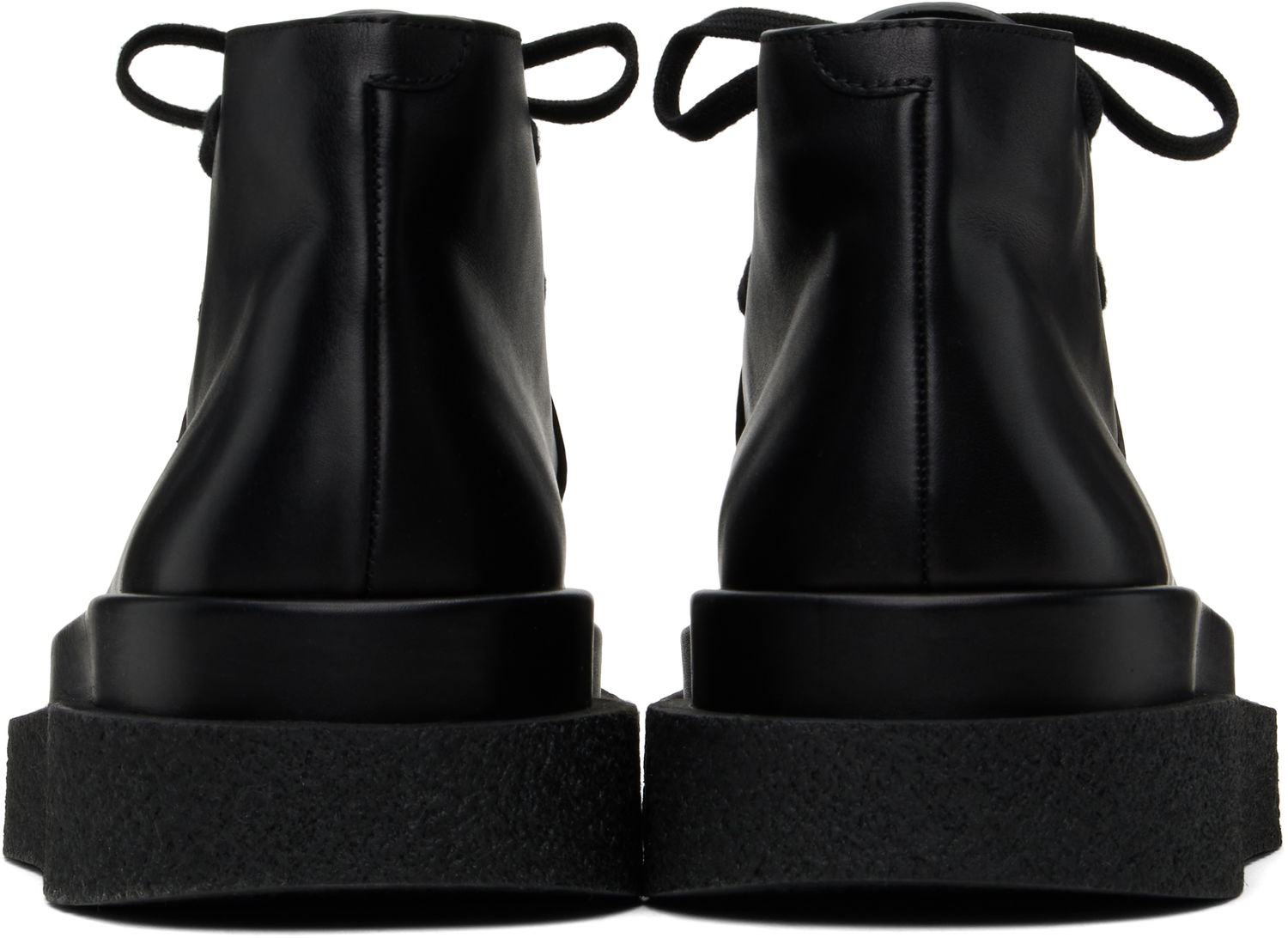 Tennarit ja kengät Jil Sander Jil Sander Low Lace-Up Boots Musta | J33ZJ0011_P4942, 1