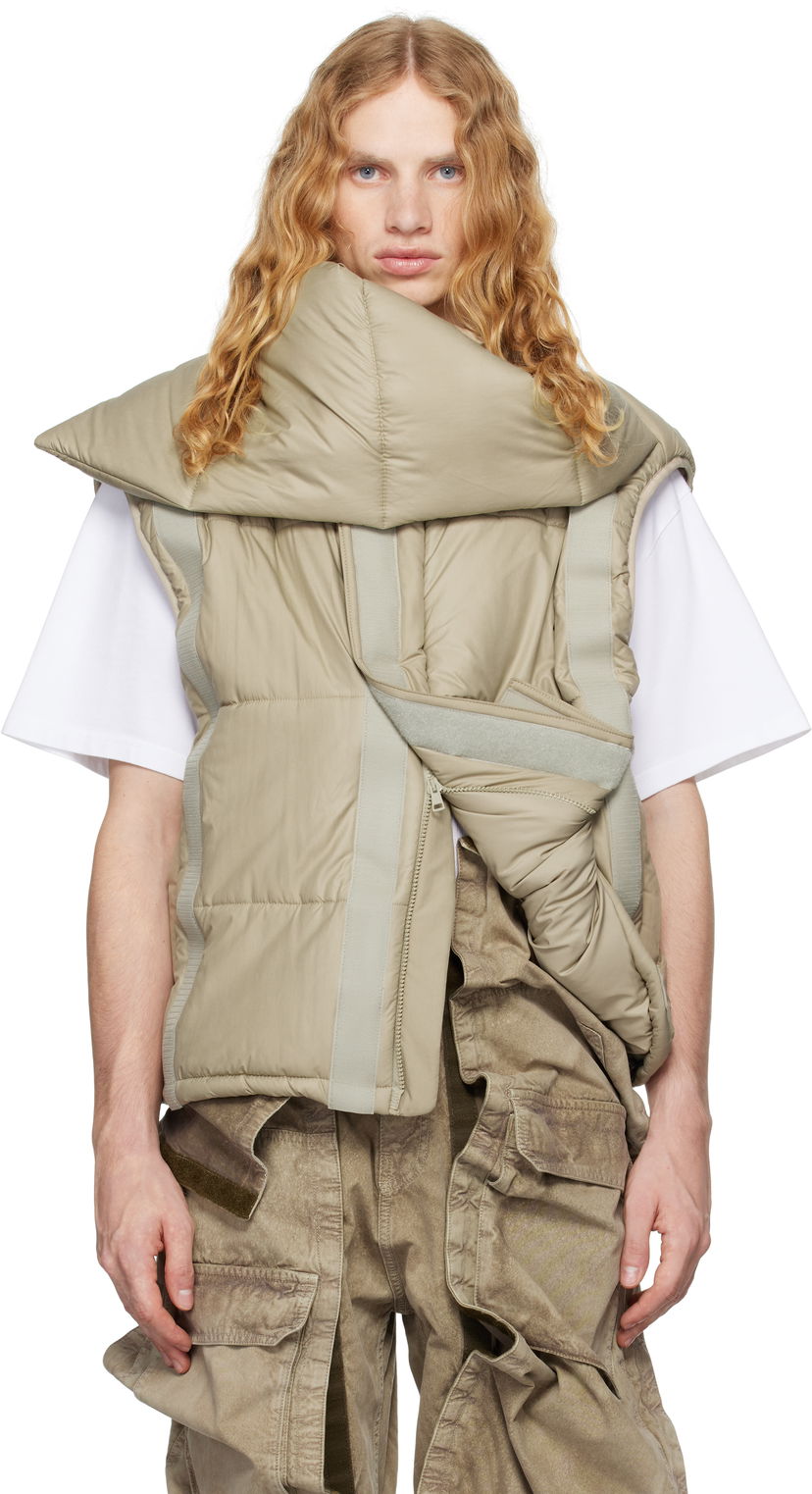 Liivi Y/PROJECT Puffer Vest Beige | 203JA008