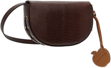 Vyötärölaukku Stella McCartney Scale-Embossed Frayme Shoulder Bag With Apple Charm Ruskea | 7B0092WP0426, 2