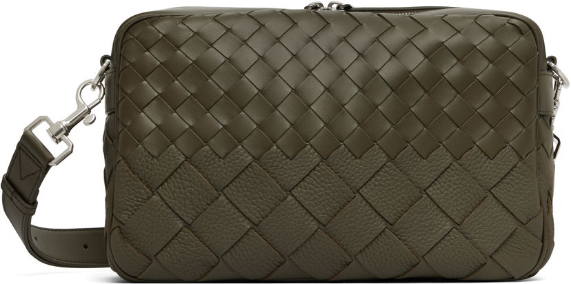 Olkalaukku Bottega Veneta Bottega Veneta Intrecciato Camera Bag Vihreä | 755925V5RL13227