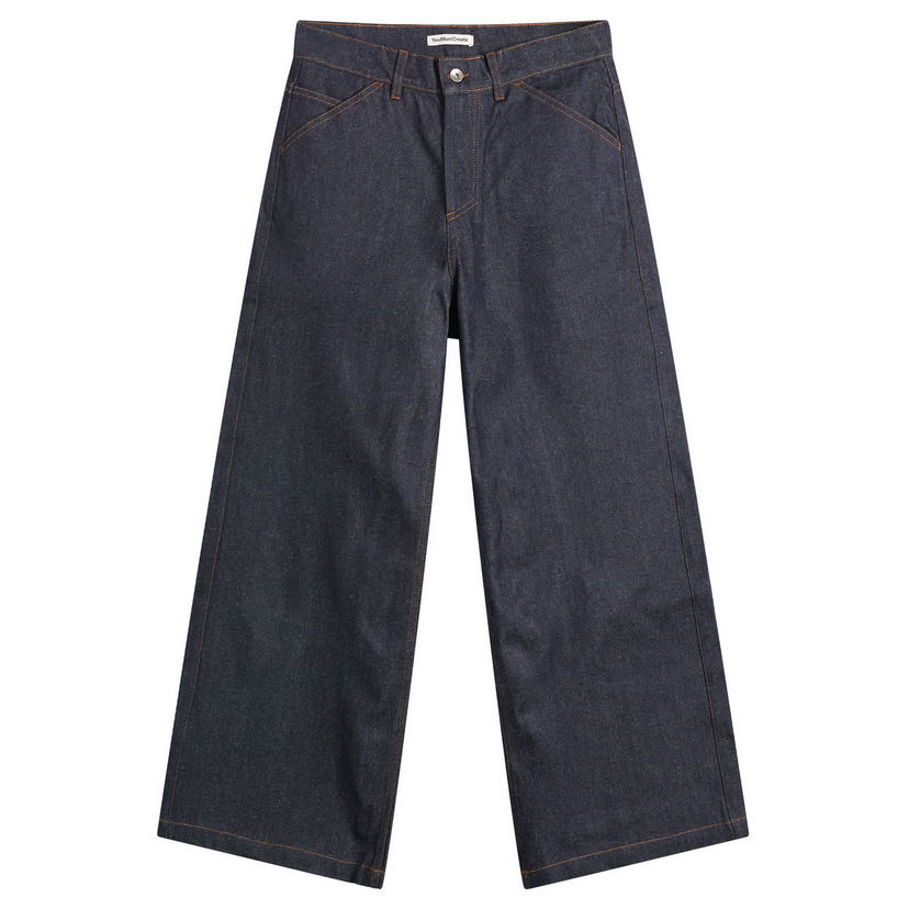 Jeans YMC YMC Courtney Wide Leg Jeans Sininen | Q4ZAG-40