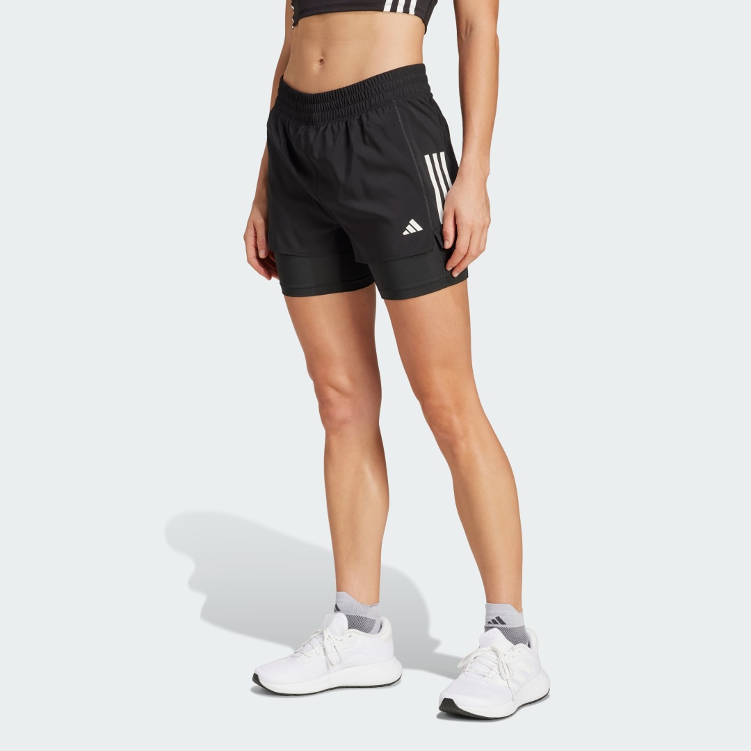 Shortsit adidas Performance Running Climacool 2-In-1 Shorts Musta | JM7644, 0
