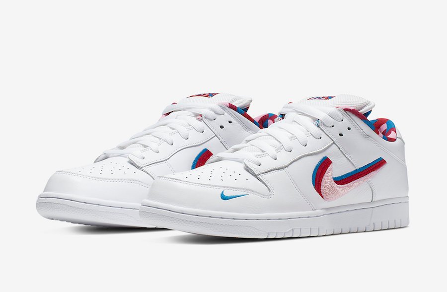 Tennarit ja kengät Nike SB Parra x Dunk Low OG QS Valkoinen | CN4504-100, 1