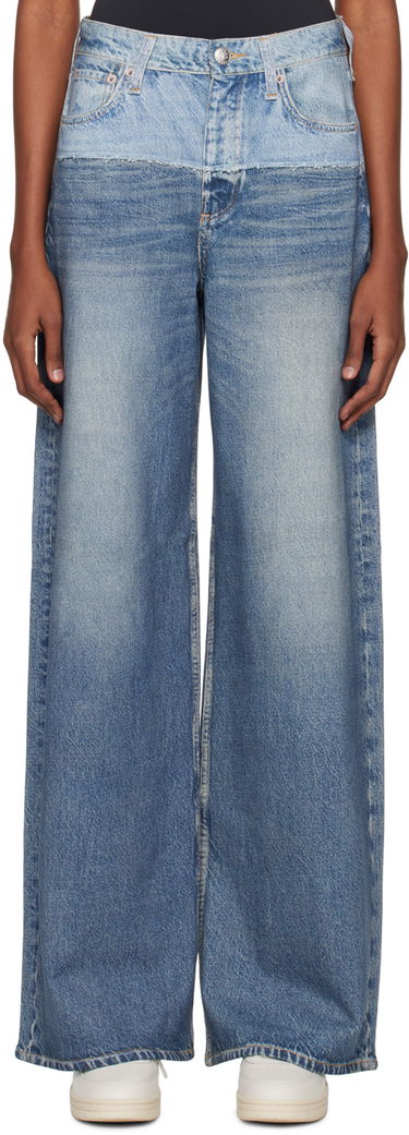 Jeans rag & bone Sofie Wide Leg Jeans Sininen | WCW23H70018201, 0