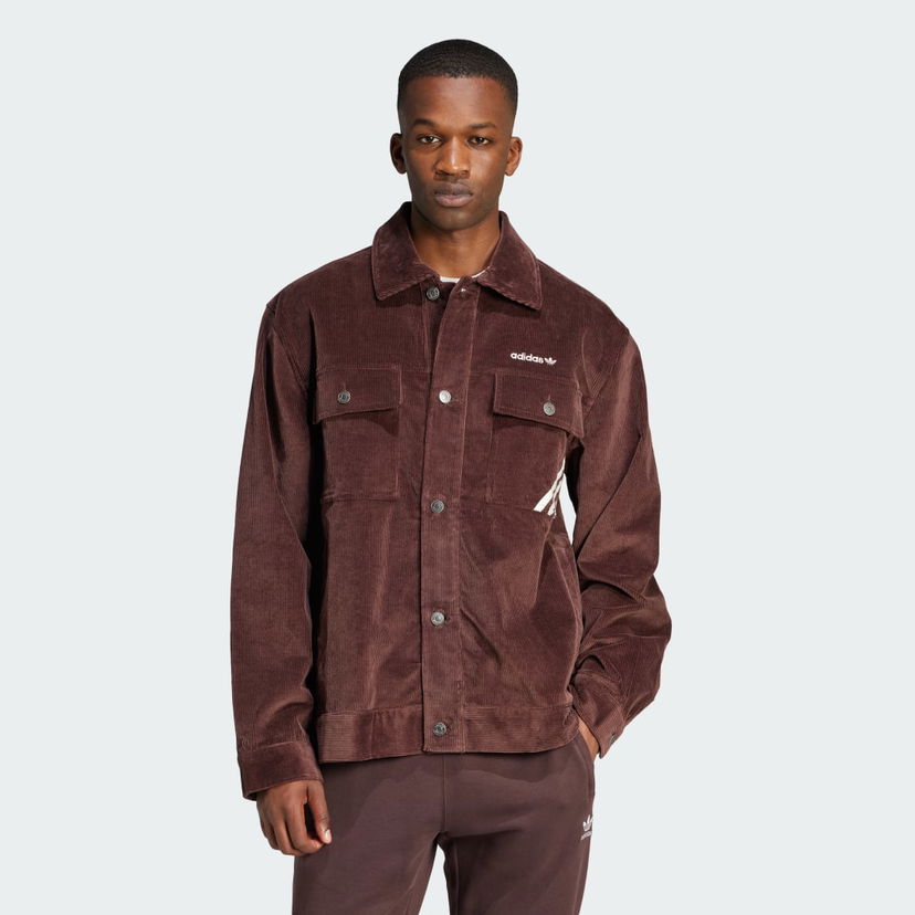 Takki adidas Performance Coach Jacket Ruskea | IW3263