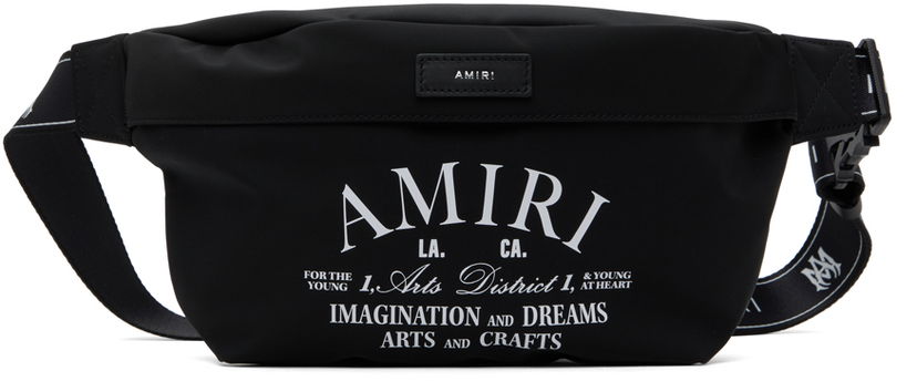 Vyötärölaukku AMIRI AMIRI 'Arts District' Bumbag Pouch Musta | AMBGSO1010