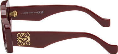 Aurinkolasit Loewe Loewe Rectangular Sunglasses Burgundia | LW40101IW4666A 192337214158, 2