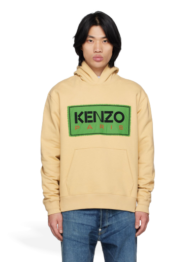Huppari KENZO Paris Embroidered Beige | FD55SW4484ME