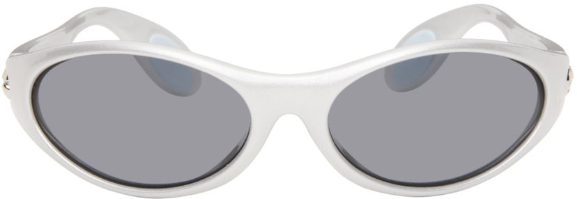 Aurinkolasit Coperni Coperni Oval Sunglasses Harmaa | COPSG06865