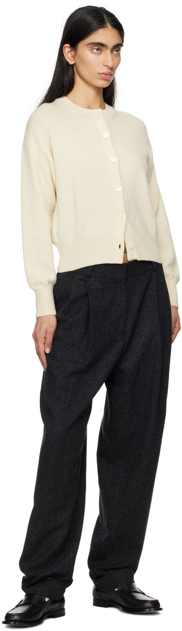 Villapaita &Daughter &Daughter Ada Crewneck Cardigan Valkoinen | HKN03905, 3