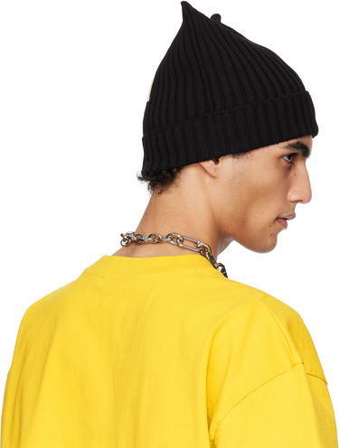 Pipo Acne Studios Acne Studios Ribbed Square Beanie Musta | C40396-, 4