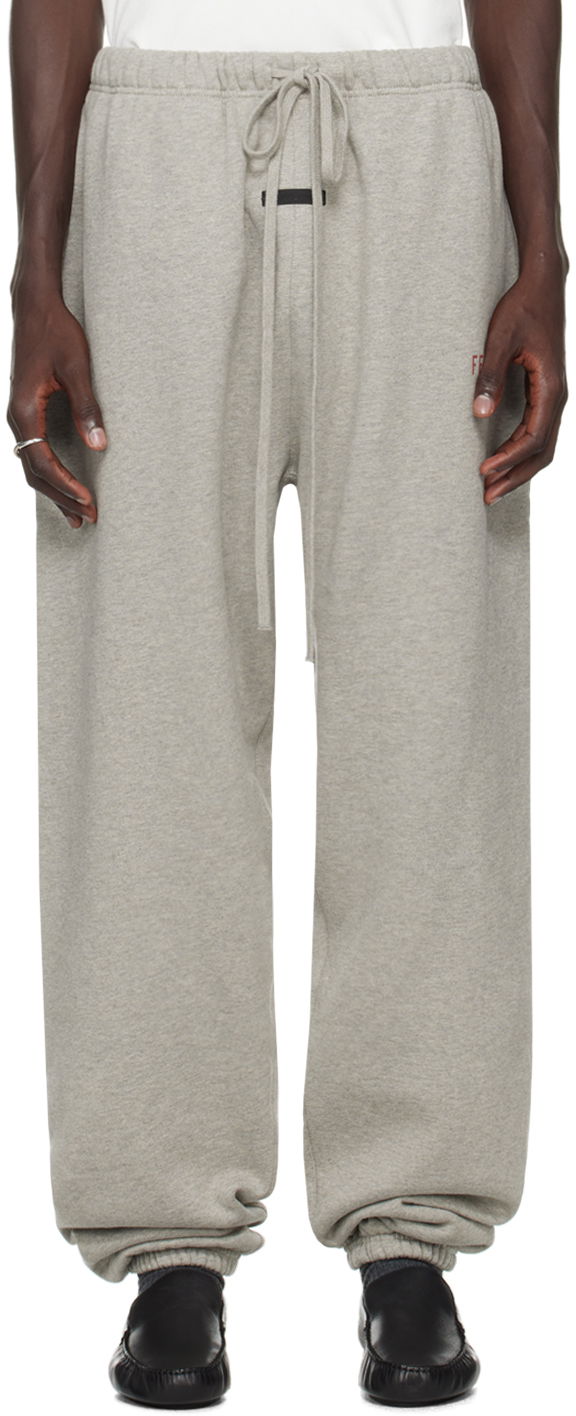 Verryttelyhousut Fear of God Designer Essentials Sweatpants Harmaa | 130BT242021F