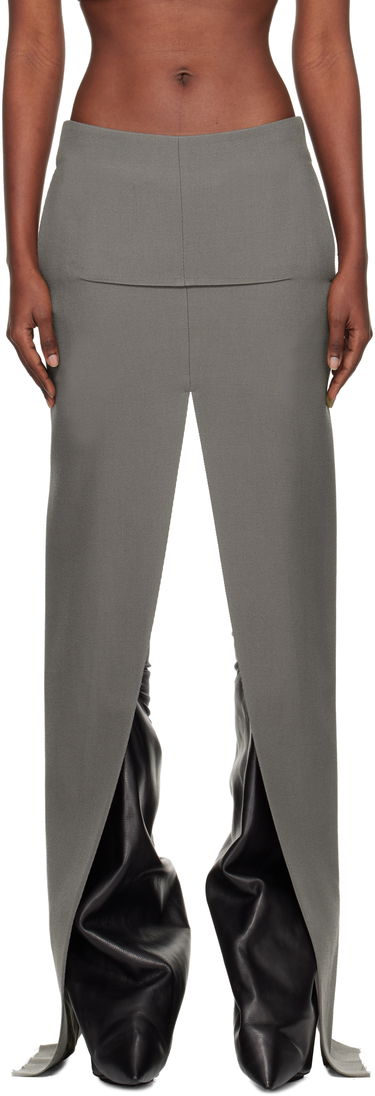 Hame Rick Owens Concordians Sliced Maxi Skirt Harmaa | RO02E4387 WD, 0