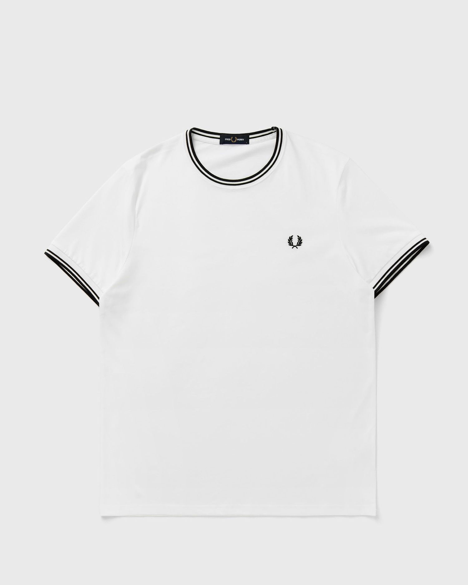T-paita Fred Perry Twin Tipped T-Shirt Valkoinen | M1588V-100, 1