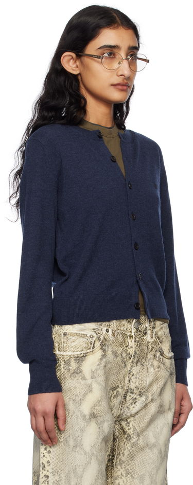 Villapaita Acne Studios Acne Studios Yak Wool Cardigan Beige | A60559-, 4