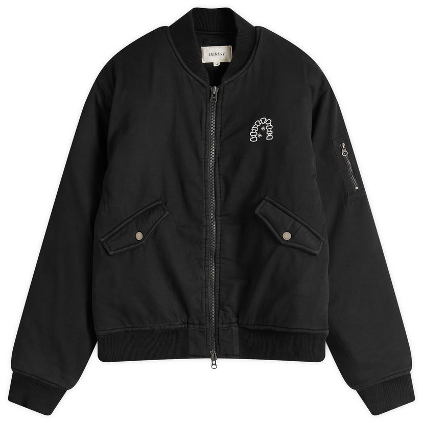 Bomber-takki Heresy Heresy Early Man Bomber Jacket Musta | HAW24-O01