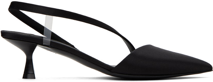 Tennarit ja kengät Stella McCartney Iconic D'Orsay Slingback Heels Musta | 810372E00157