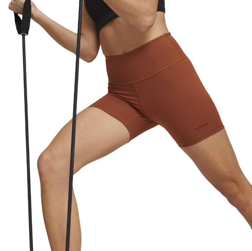 Shortsit Puma FIT HW 5 TIGHT SHORT Ruskea | 524804-81, 0