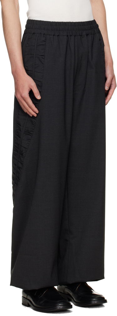 Housut sage NATION SAGE NATION Fossil Trousers Musta | S054 FOSSIL TROUSER TROPICAL W, 1