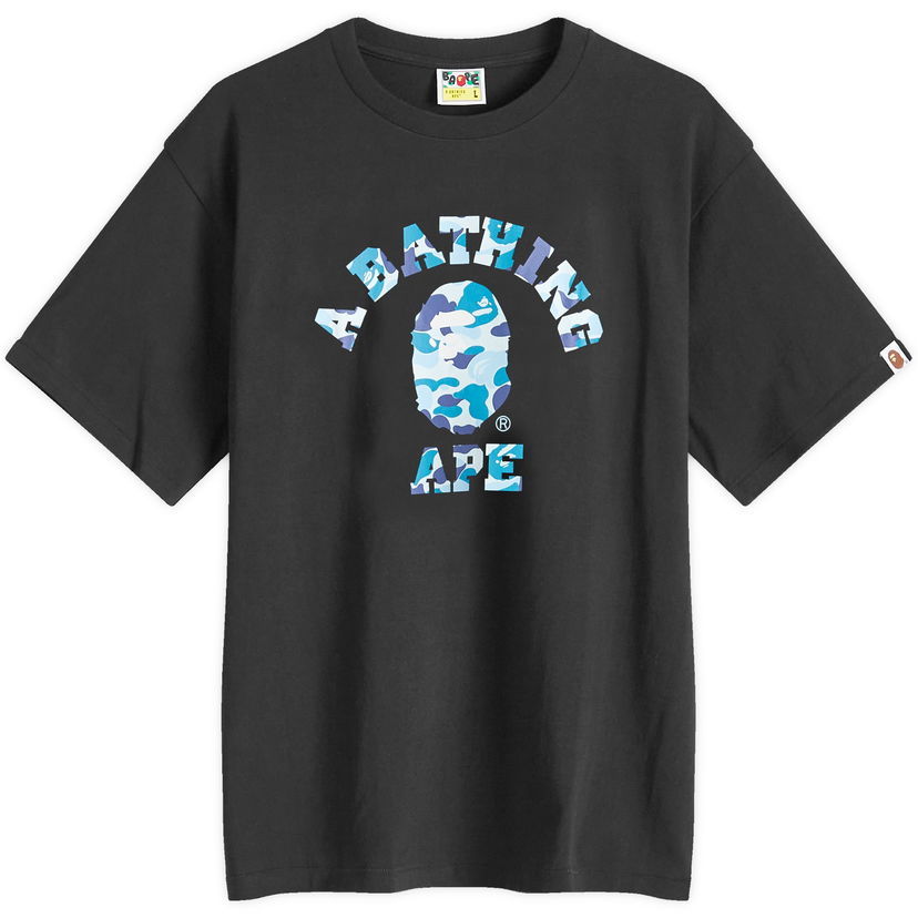 T-paita BAPE ABC Camo College T-Shirt Musta | 001TEI301005M-BKB