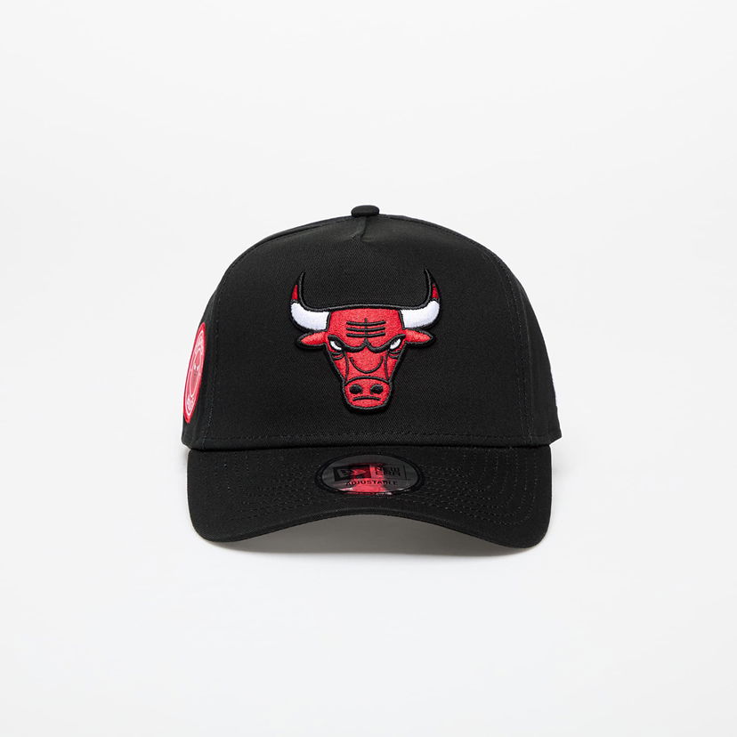 Korkki New Era Chicago Bulls Aframe NBA Patch Cap Black Musta | 60580707