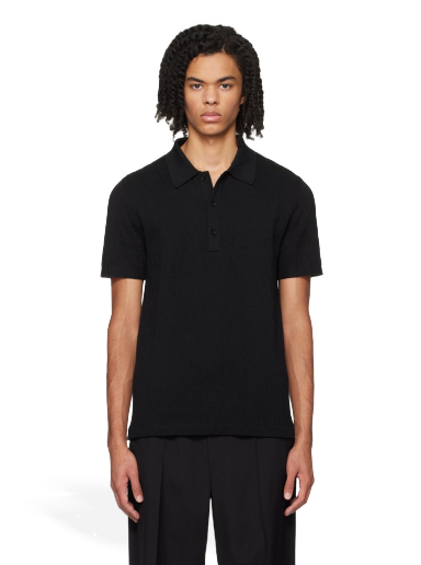 Poolopaita Valentino Toile Iconographe Polo Shirt Musta | 4V3KP02G9W5