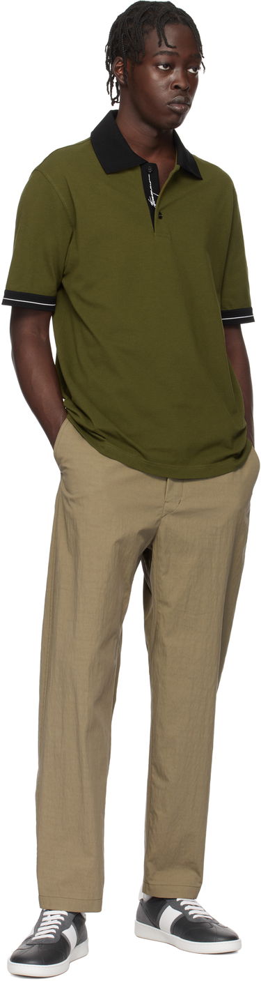 Poolopaita FERRAGAMO Salvatore Ferragamo Color Block Polo Vihreä | 781016, 3