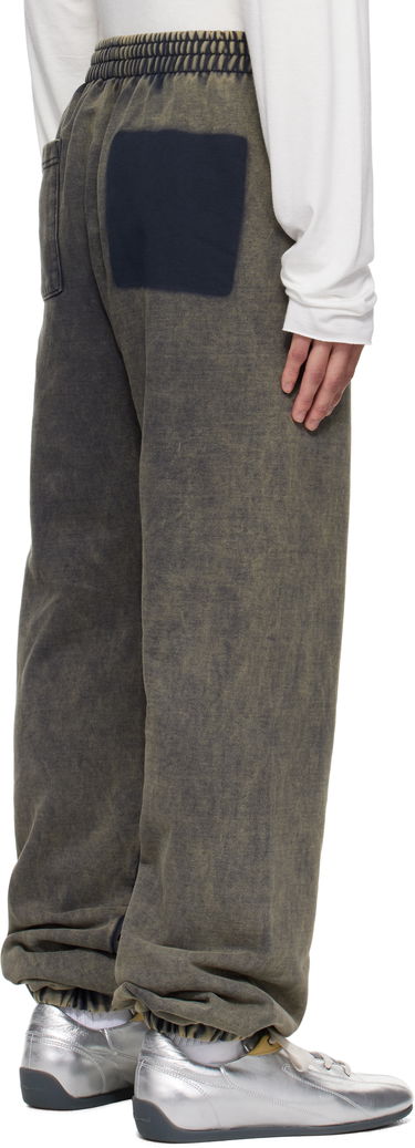 Verryttelyhousut We11done We11done Teddy ID Jogger Sweatpants Vihreä | WD-TA2-25-708-U-CH, 2
