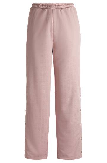 Verryttelyhousut BOSS Oversized Tracksuit Bottoms Vaaleanpunainen | 50531183