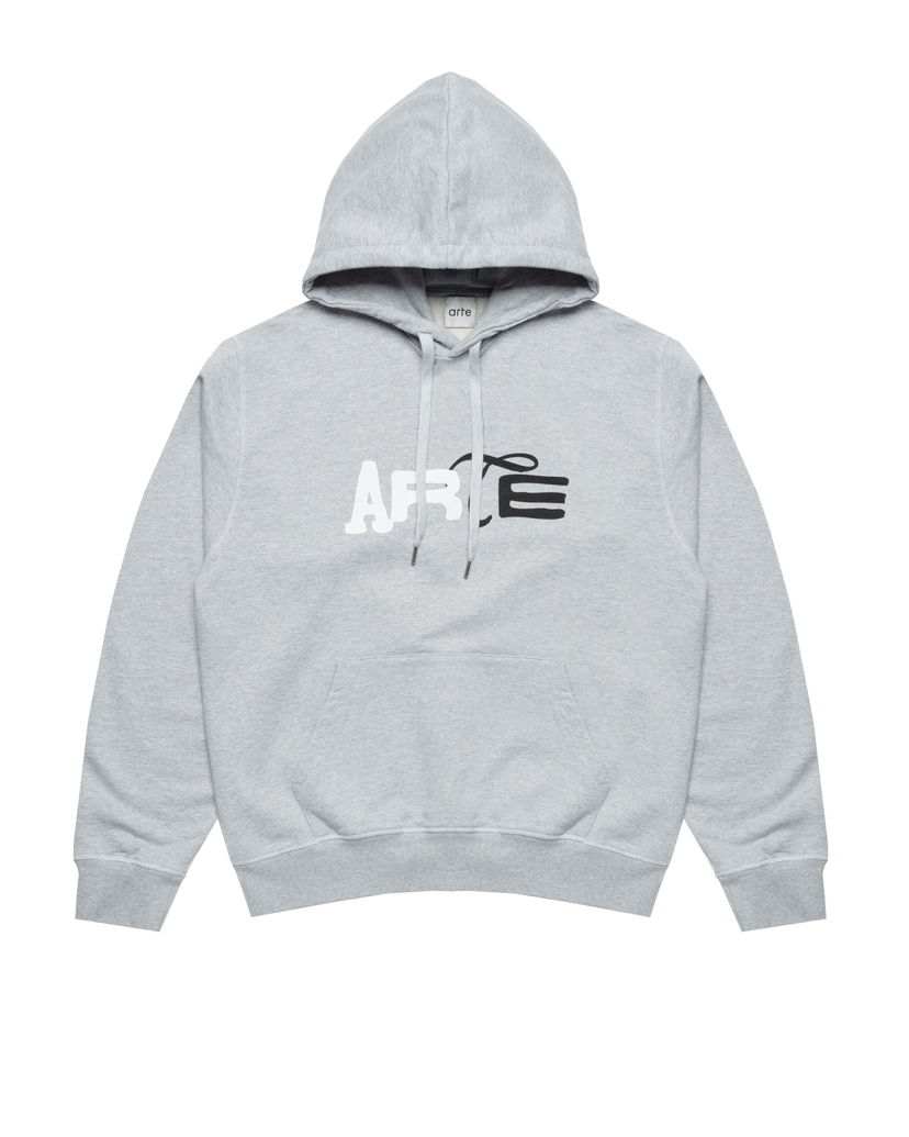 Huppari Arte Antwerp Arte Antwerp Print Hoodie Harmaa | SS25-161H