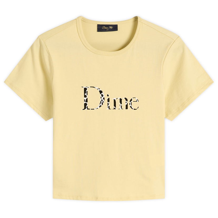 T-paita Dime Women's Classic Dalmatians T-Shirt, Size X-Small Keltainen | DIMEFA2513YEL