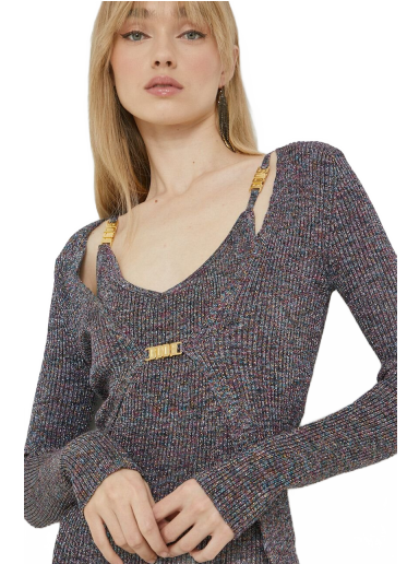 Villapaita GCDS Cardigan Harmaa | SS23W370907