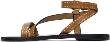 Tennarit ja kengät ISABEL MARANT Isabel Marant Jopee Studded Leather Sandals Ruskea | SD0228FA-C1B05S, 2