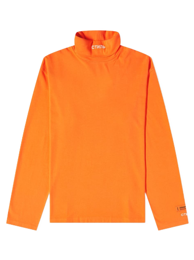 Villapaita HERON PRESTON CTNMB Roll Neck Tee Oranssi | HMAB027C99JER0012201