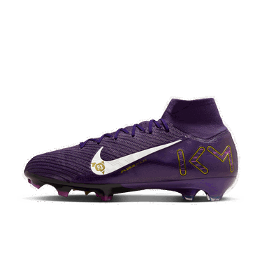 Tennarit ja kengät Nike Mercurial Superfly 10 Elite Kylian Mbappé FG Violetti | FQ8692-500, 3