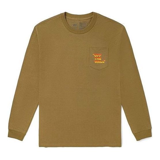 T-paita Vans Vans Casual Long Sleeve Pocket T-Shirt Ruskea | VN0A5E5KDZ9