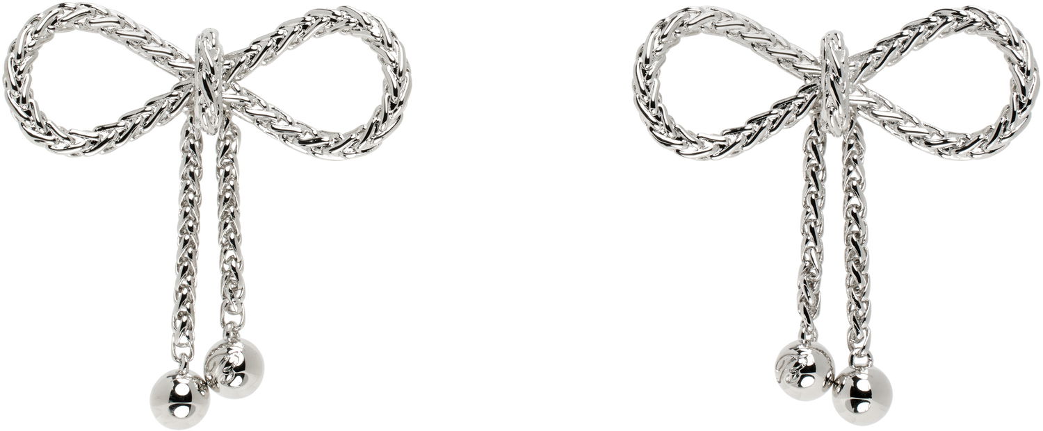 Korvakorut Blumarine Blumarine Bow Drop Earrings Metallinen | P522W310A, 0