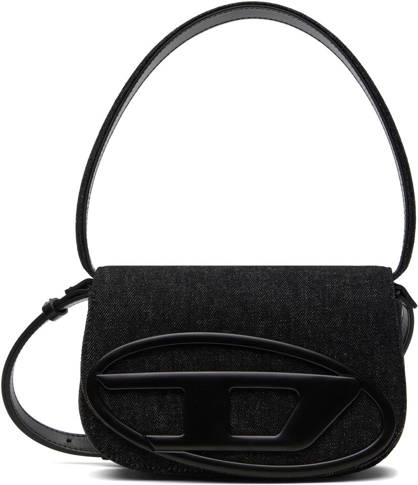 Käsilaukku Diesel 1dr Denim Shoulder Bag Musta | X08396 P6901
