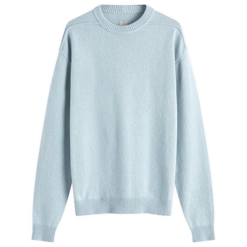 Villapaita Rick Owens Round Neck Knit Jumper Sininen | RP02D3679-36