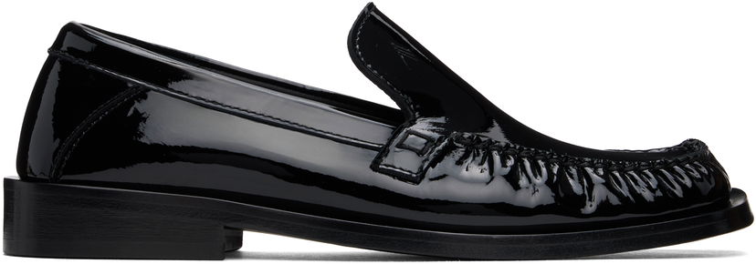 Vaatteet The Attico Attico Charles Patent Leather Loafers Musta | 250WSH00856 LBT002AA