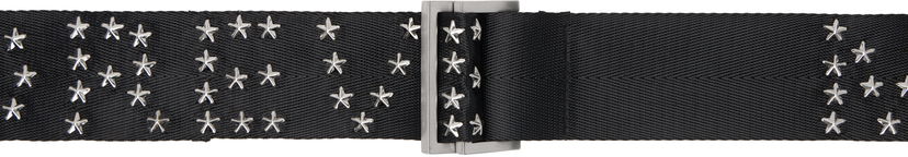 Vyöt MISBHV MISBHV 'Forever' Star-Studded Webbing Belt Musta | 250A800