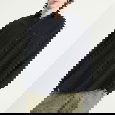 Paita Needles 7 Cuts Over Dyed Flannel Shirt Musta | RW394-C, 2