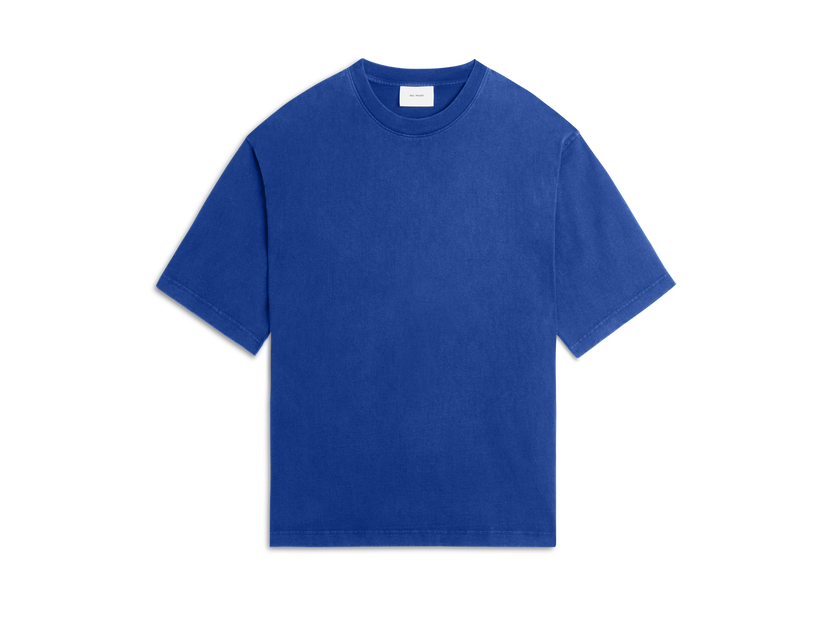 T-paita AXEL ARIGATO Typo Embroidered T-Shirt Sininen | A0787005