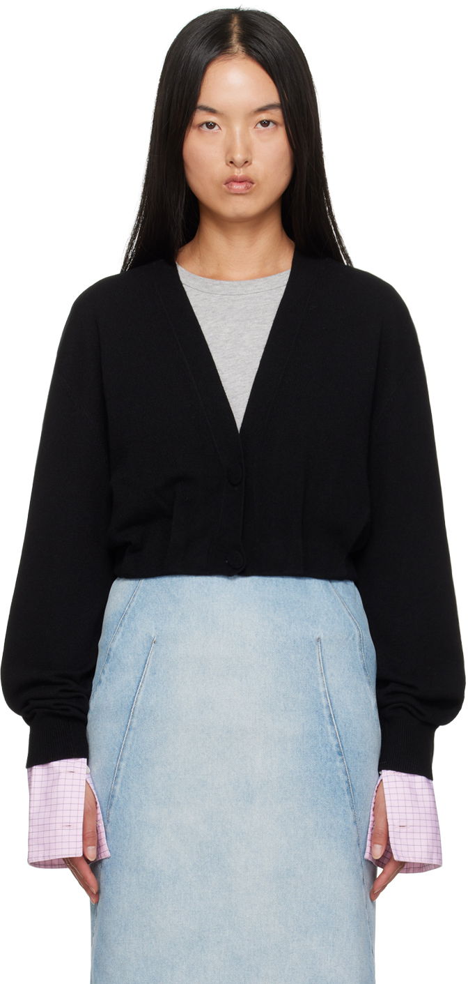 Villapaita Dries Van Noten Cardigan Musta | 242-011213-9704